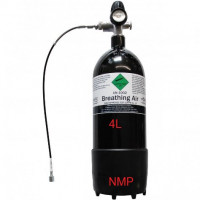 5L Midland Diving, MDE 5 Litre Airgun Charging Kit with boot 300bar Cylinder Complete, Supplied Empty