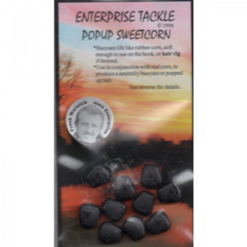 Enterprise Tackle ARTIFICIAL, IMITATION BAITS Sweetcorn Black Pop Up