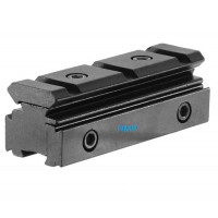 11mm Dovetail to 20mm Weaver Rail Adaptor Converter short